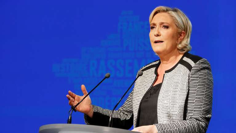 Γαλλία: Η Μαρίν Λεπέν επανεξελέγη στην ηγεσία του Εθνικού Μετώπου