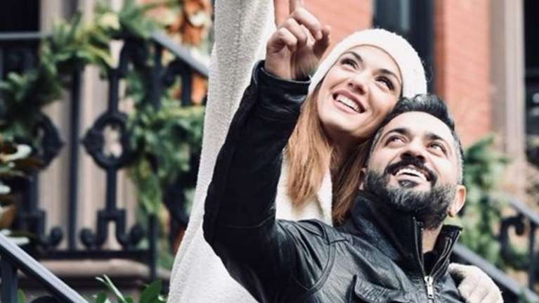 Βάσω Λασκαράκη και Λευτέρης Σουλτάτος έγινα νονοί στην Πιερία [εικόνα]