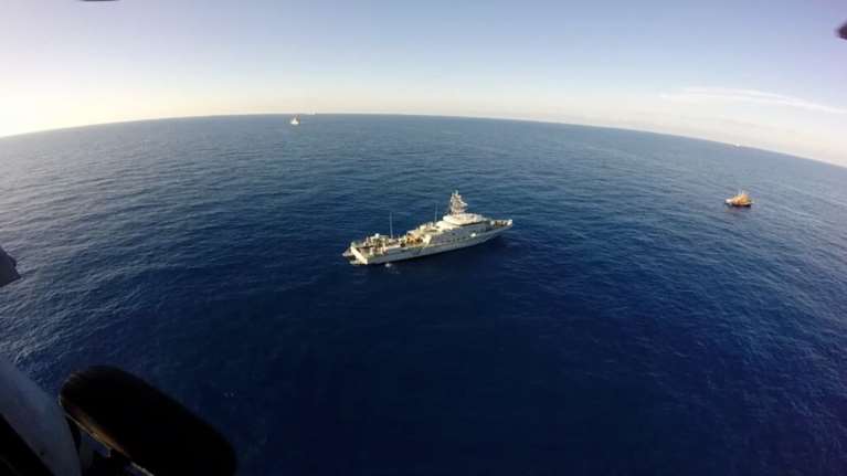 Πύλος: Άκαρπες δυστυχώς οι έρευνες στην περιοχή του ναυαγίου - Εικόνες από το ΓΕΕΘΑ της επιχείρησης διάσωσης  [Βίντεο]