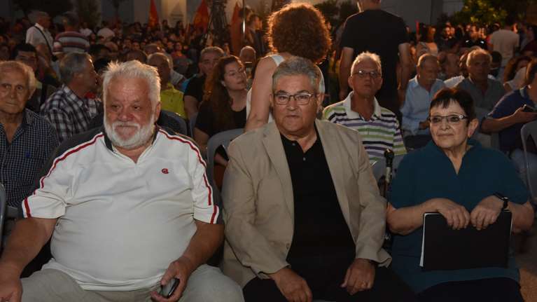 Εκδήλωση του ΚΚΕ για τον Νίκο Ζαχαριάδη με ομιλία της Αλέκας Παπαρήγα [βίντεο]