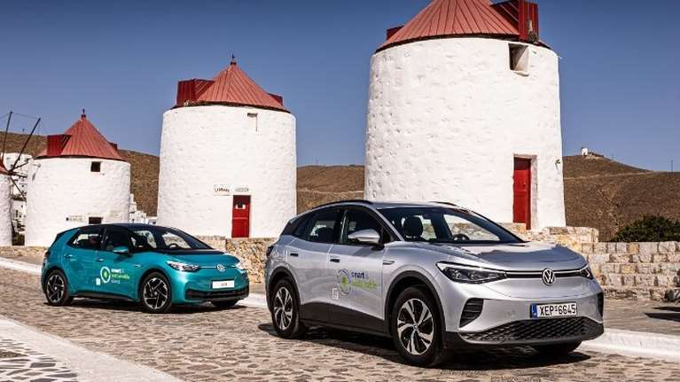 Προχωρά ο εξηλεκτρισμός της Αστυπάλαιας - Ολοκληρώθηκε με επιτυχία η πρώτη φάση χρήσης ηλεκτρικών αυτοκινήτων