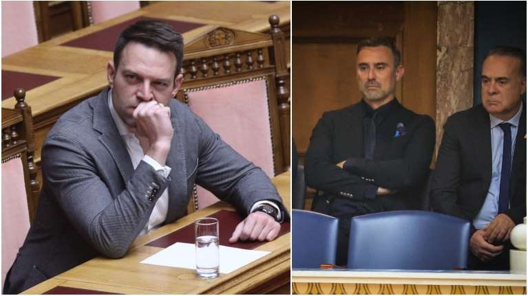 Στη Βουλή ο Κασσελάκης για τη συζήτηση για τον γάμο των ομόφυλων ζευγαριών - Στα θεωρεία Καπουτζίδης και Σεργουλόπουλος