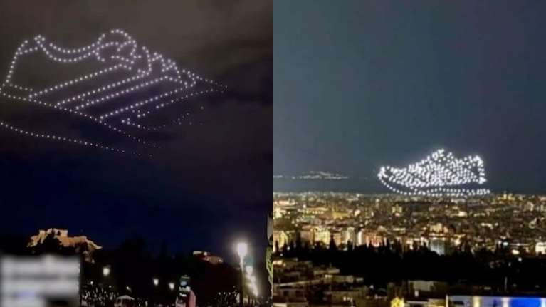 H Adidas απαντά για το drone show: &quot;Η εικόνα της Ακρόπολης δεν χρησιμοποιήθηκε για διαφημιστικούς σκοπούς&quot;