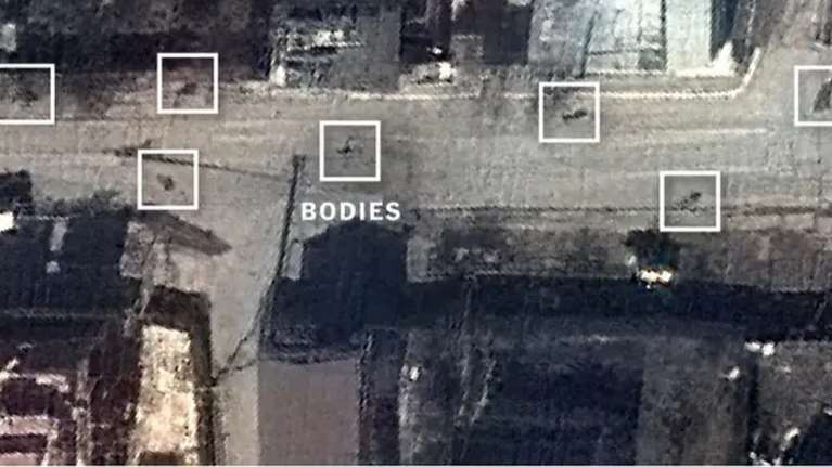 Φωτογραφίες ντοκουμέντο των New York Times διαψεύδουν τη Ρωσία: Τα πτώματα στη Μπούτσα ήταν εβδομάδες στη μέση του δρόμου