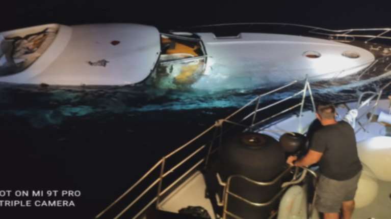 Φωτογραφίες - ντοκουμέντο: Η επιχείρηση του Λιμενικού ανοιχτά της Χάλκης και η παρενόχληση από τους Τούρκους