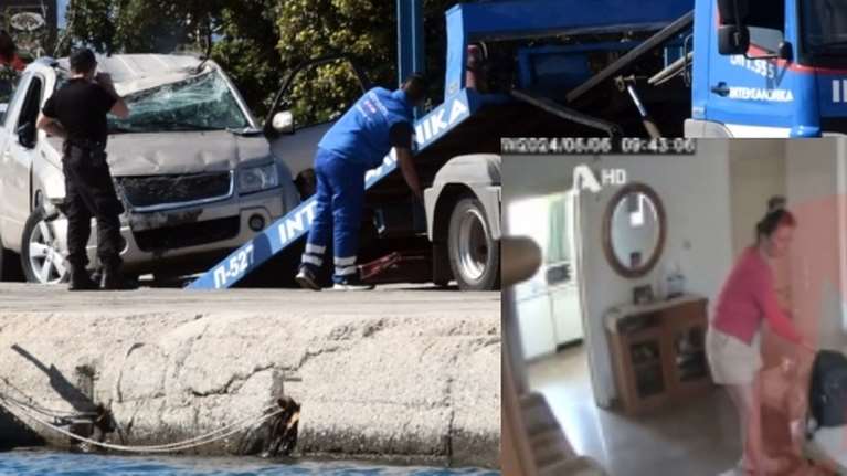 Βίντεο ντοκουμέντο: Οι τελευταίες κινήσεις της 48χρονης πριν τη βουτιά θανάτου στο λιμάνι της Πάτρας - &quot;Είχε χάσει το σπίτι της&quot;