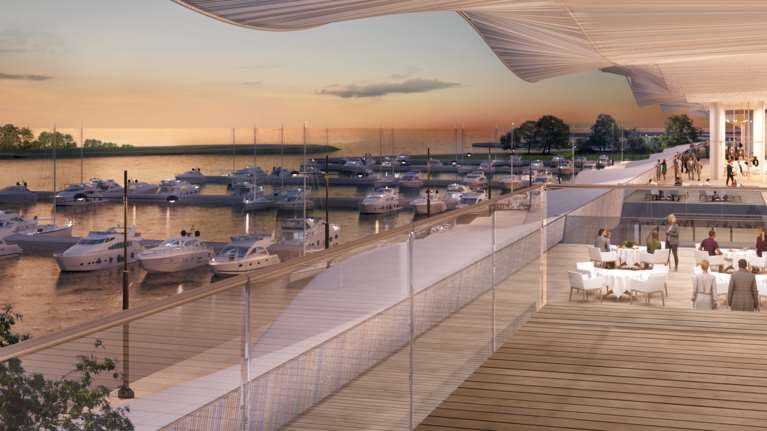 Ελληνικό: Live η πρώτη παρουσίαση του παράκτιου μετώπου - Tα εντυπωσιακά σχέδια της Marina Galleria