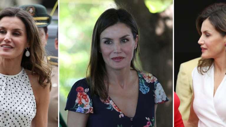 Βασίλισσα Λετίσια: Λατρεύει το leather look - Οι λαμπερές εμφανίσεις της με δερμάτινα κομμάτια [εικόνες]