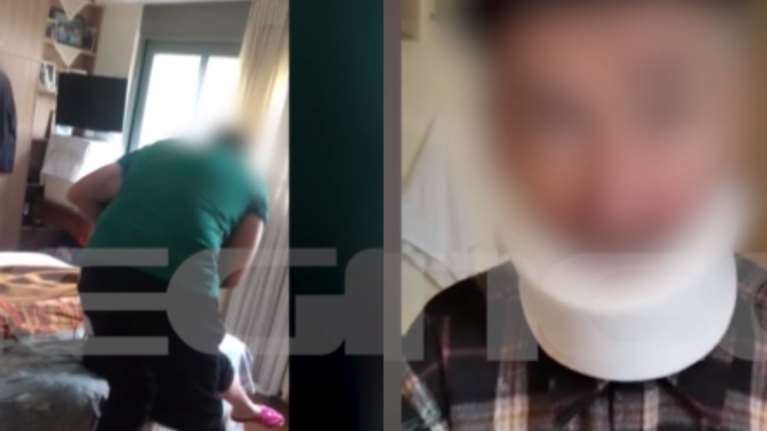 Βίντεο ντοκουμέντο: Αδιανόητο - 50χρονος χτυπάει αλύπητα τους ηλικιωμένους γονείς του για να του δώσουν χρήματα