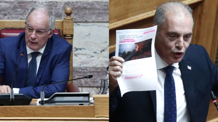 Καβγάς Τασούλα - Βελόπουλου: &quot;Απαράδεκτη και εξευτελιστική η συμπεριφορά σας&quot; - &quot;Κάνω ό,τι θέλω, δεν θέλω νταβατζήδες&quot;