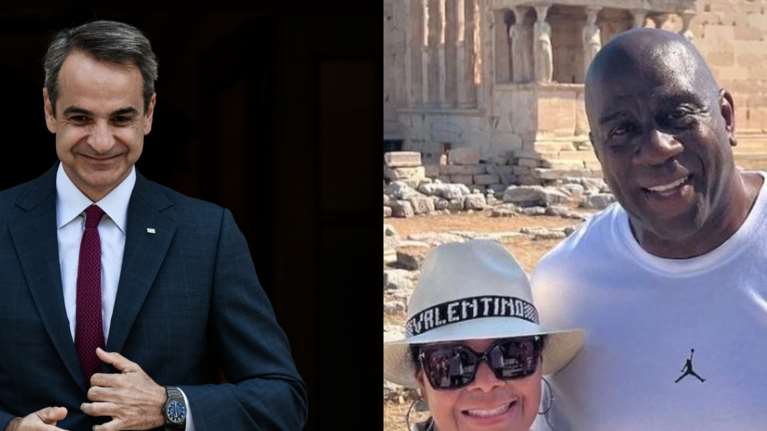 Κυριάκος Μητσοτάκης: Το τηλεφώνημα στον Μάτζικ Τζόνσον και η πρόταση για φαγητό και κουβέντα για μπάσκετ