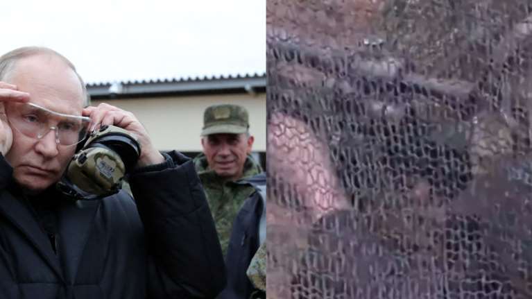 Ρωσία: Σόου Πούτιν μετά τις ήττες - Πέφτει στο έδαφος και πυροβολεί σαν ελεύθερος σκοπευτής σε πεδίο βολής [Βίντεο]