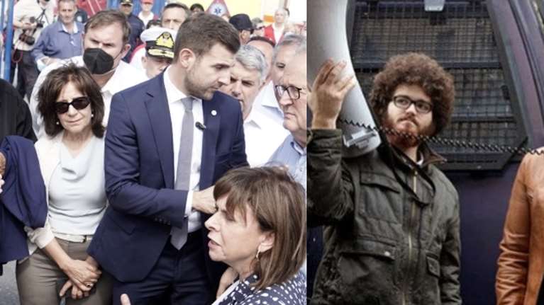 Μέλος του ΣΥΡΙΖΑ ο νεαρός που επιτέθηκε φραστικά στην ΠτΔ - Η ντουντούκα της Ζωής και η προσαγωγή στο γραφείο Βαρβιτσιώτη