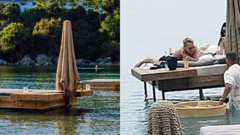 Ρόδος: Πρόστιμα στο beach bar στην Αγία Μαρίνα - Παράνομες οι πλατφόρμες μέσα στη θάλασσα