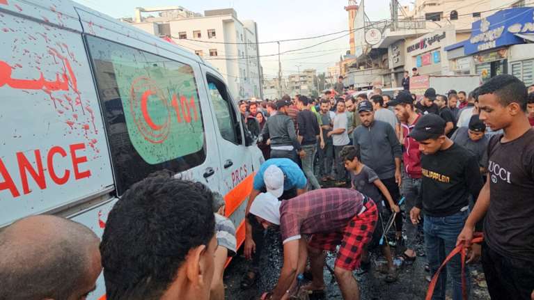 Το Ισραήλ παραδέχτηκε το χτύπημα στο ασθενοφόρο - &quot;Μετέφερε τρομοκράτες και όπλα της Χαμάς&quot;