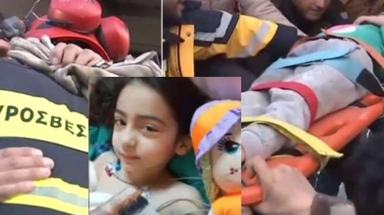 Συγκινεί η Φατμά που έσωσε η ΕΜΑΚ: &quot;Ευχαριστώ τον Θεό που ήταν εκεί οι Έλληνες διασώστες, έβγαλαν ταβάνι από πάνω μου&quot;