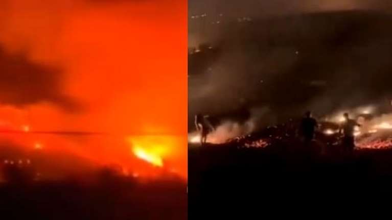 Πύρινη κόλαση στο Κορδελιό της Σμύρνης- Σε κατοικημένες περιοχές οι φλόγες, κάηκαν σπίτια [βίντεο]