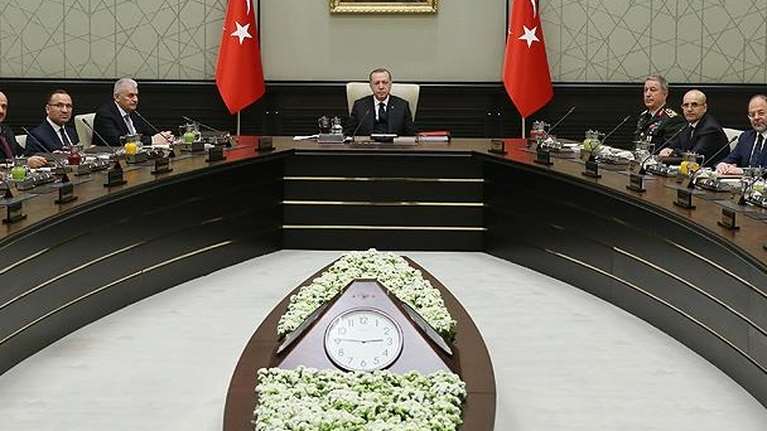 Τουρκία - Συμβούλιο Εθνικής Ασφάλειας: &quot;Θα χρησιμοποιήσουμε όλα τα νόμιμα μέσα για να προστατεύσουμε τα συμφέροντα του έθνους μας&quot;