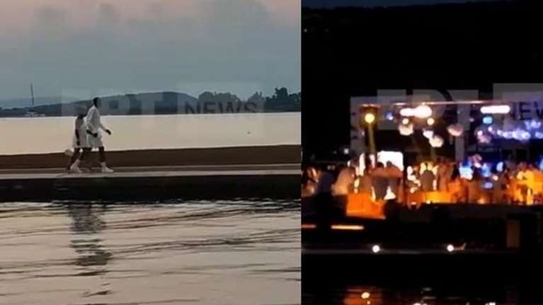 Με πυροτεχνήματα ξεκίνησαν οι 3ήμεροι εορτασμοί για τον γάμο του Γιάννη Αντετοκούνμπο – To white party, το μενού και οι VIP καλεσμένοι