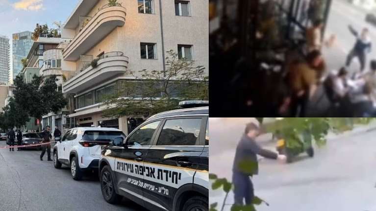 Τελ Αβίβ: Η στιγμή της επίθεσης του 19χρονου Παλαιστίνιου σε Ισραηλινούς και η εξολόθρευσή του από ένοπλο πολίτη [βίντεο]