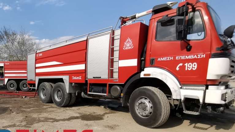 Συναγερμός στην Πυροσβεστική: Φωτιά σε αποθήκη στο Καλοχώρι Θεσσαλονίκης