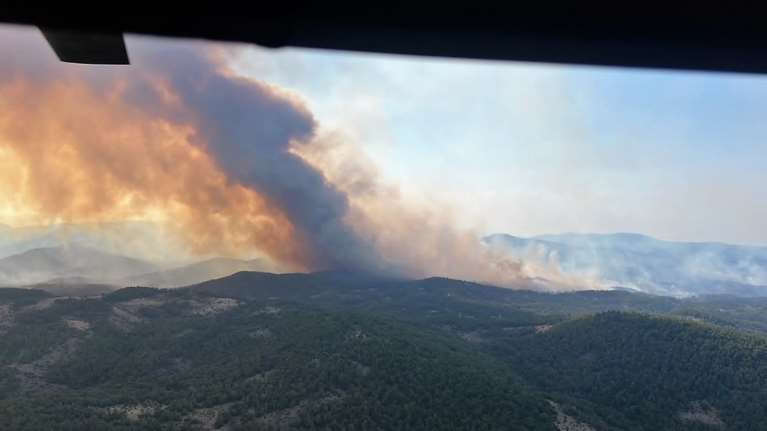 Φωτιά στον Έβρο: Συνεχείς οι αναζωπυρώσεις στη Δαδιά - Ελπίδες από τη βροχή