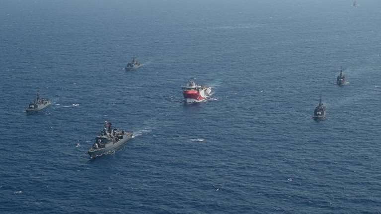 Έδωσε στίγμα το &quot;Oruc Reis&quot;: Παρακολουθήστε Live την πορεία του στην Ανατολική Μεσόγειο