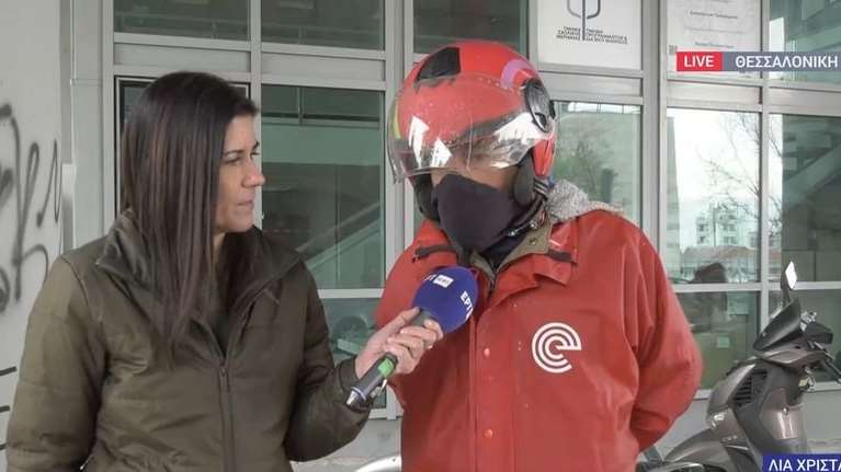 Θεσσαλονίκη: Επίθεση σε ντελιβερά με σφυρί και κατσαβίδι- &quot;Φοβήθηκα για τη ζωή μου&quot; [βίντεο]