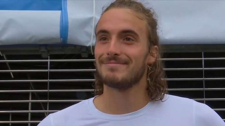 Οι πρώτες δηλώσεις του Στέφανου Τσιτσιπά: Μεγάλη τιμή που μπορώ να εκπροσωπώ τα ελληνικά χρώματα [βίντεο]