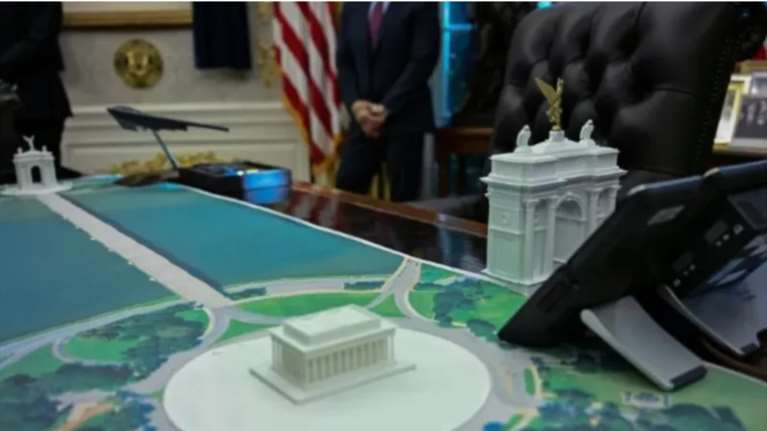 Η Αψίδα του Τραμπ: Το νέο μεγαλεπήβολο σχέδιο του Αμερικανού προέδρου σε στιλ... Ναπολέοντα