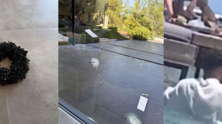 Ρόδος: Με την οικογένεια μέσα &quot;γάζωσαν&quot; το σπίτι του επιχειρηματία - Είναι ο ιδιοκτήτης του beach bar με τους σερβιτόρους στη θάλασσα