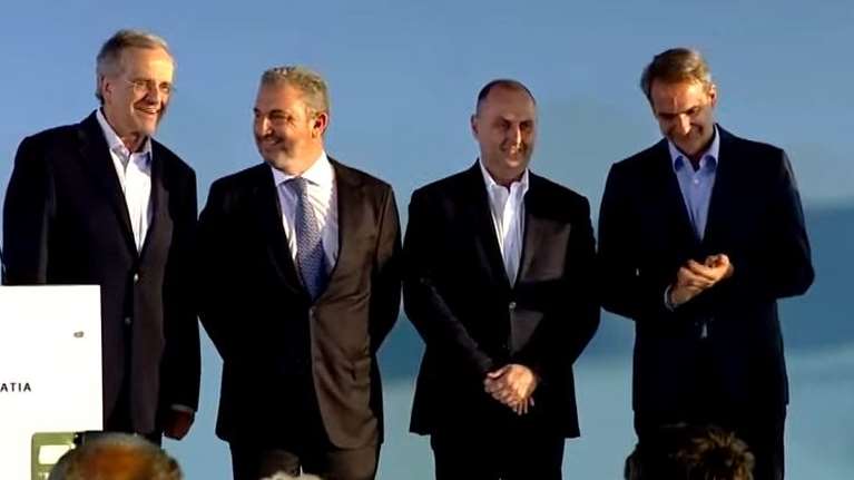 Μητσοτάκης: &quot;Έργο Σαμαρά ο δρόμος Καλαμάτα-Μεθώνη - Είμαστε η παράταξη των μεγάλων έργων&quot;