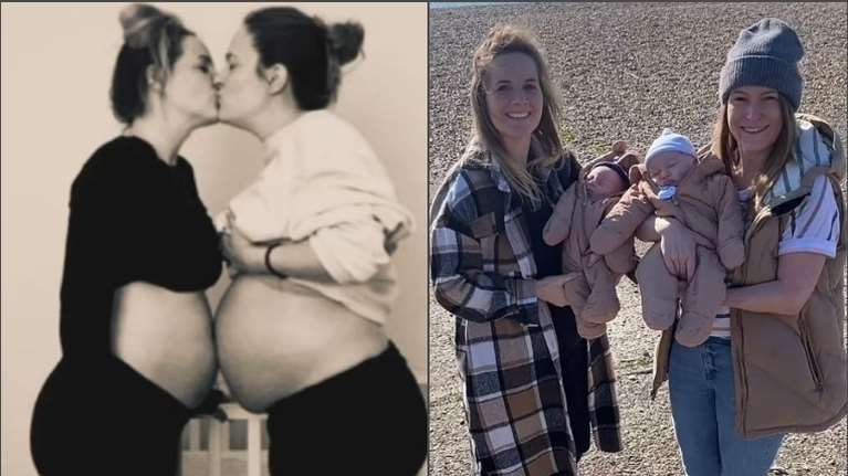 Γνωρίστηκαν μέσω Tinder, έγιναν ζευγάρι και γέννησαν η μία το μωρό της άλλης: Η σπάνια διαδικασία τεχνητής γονιμοποίησης