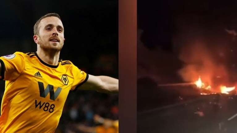 Νέο βίντεο σοκ από το φρικτό τροχαίο του Ντιόγκο Ζότα: Η στιγμή που  η Λαμποργκίνι φλέγεται