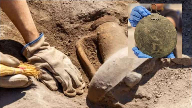 Αρχαιολογική ανακάλυψη στα Ιεροσόλυμα: Τάφος αρχαίας Ελληνίδας εταίρας - Ο μπρούτζινος καθρέφτης που λέει πολλά...