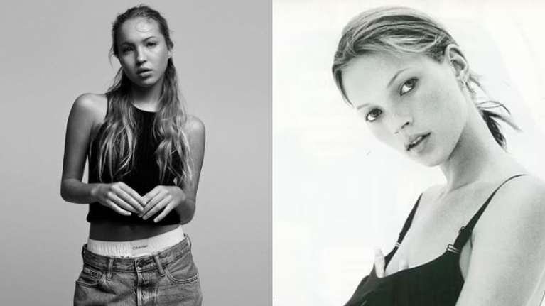 Λίλα Μος: Ποζάρει για τον Calvin Klein 30 χρόνια μετά την αισθησιακή φωτογράφηση της μητέρας της, Κέιτ