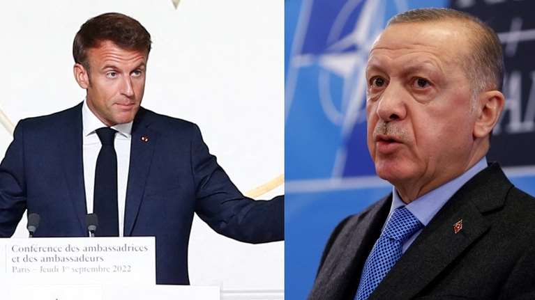 Νέα καρφιά Μακρόν για Ερντογάν: &quot;Δεν μπορεί η Τουρκία να είναι η μόνη χώρα που συνομιλεί με τη Μόσχα&quot;