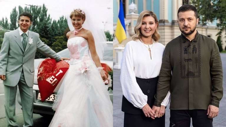 Ολένα και Βολοντίμιρ Ζελένσκι: Γιόρτασαν την επέτειο του γάμου τους με μια φωτογραφία από τα παλιά