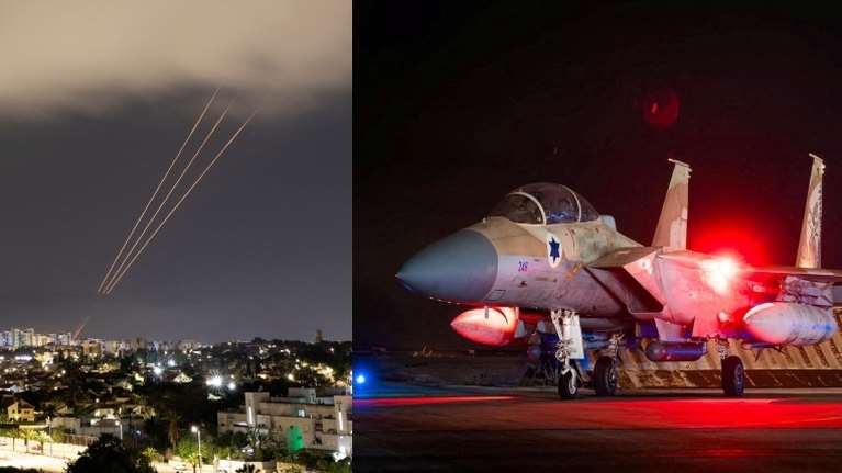 &quot;Σφεντόνα του Δαβίδ&quot;, Arrow 2 &amp; 3, βρετανικά Typhoon: Πώς το Ισραήλ αναχαίτισε 300 πυραύλους και drone στην πρώτη απευθείας επίθεση του Ιράν