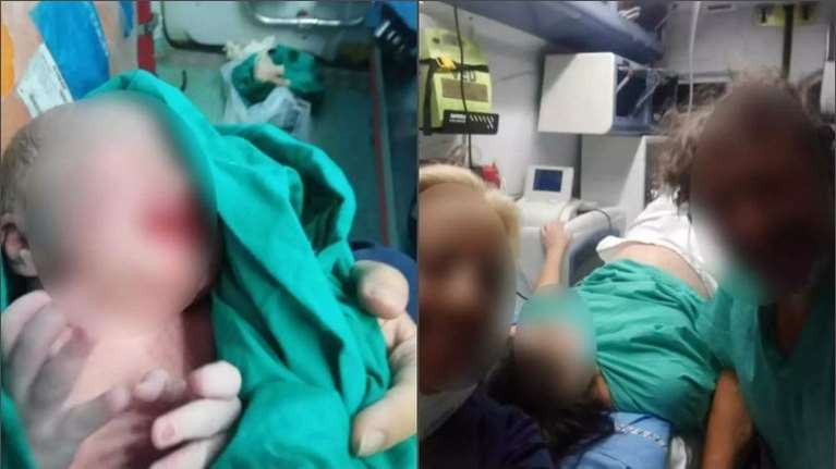 Φωτιά στην Αλεξανδρούπολη: Γεννήθηκε μέσα στο ασθενοφόρο εξαιτίας της εκκένωσης του νοσοκομείου [βίντεο]