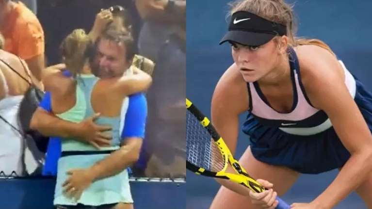 Σάλος στο Twitter με 16χρονη Τσέχα στο Αμερικανικό Όπεν: Τα &quot;απρεπή&quot; πιασίματα στα οπίσθια από πατέρα και προπονητή