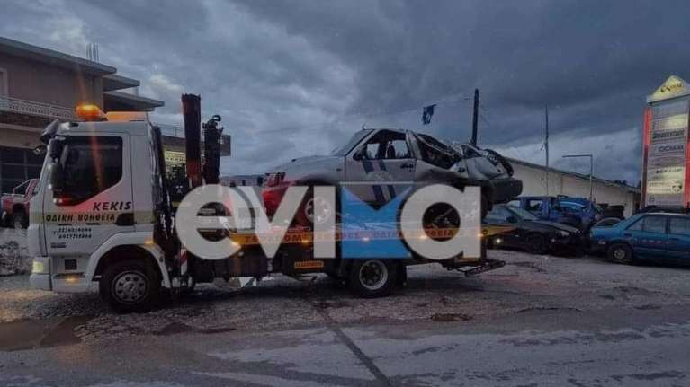 Εύβοια: Ανετράπη όχημα λιμενικού - Τραυματίστηκε σοβαρά ο οδηγός