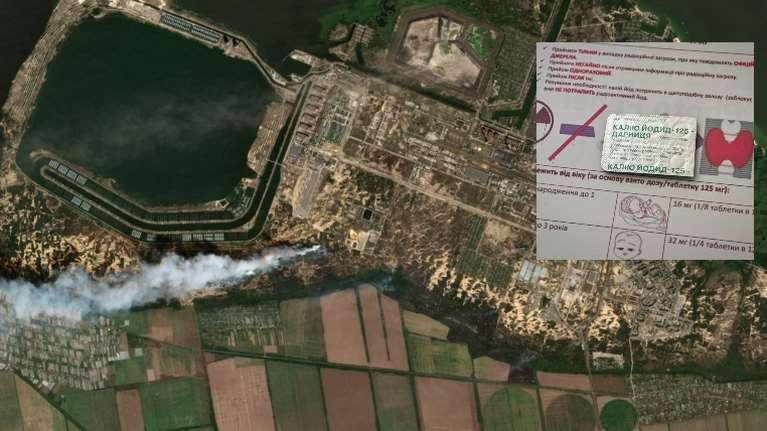 Φόβοι για πυρηνικό ατύχημα στη Ζαπορίζια: Οι Ουκρανοί μοιράζουν χάπια ιωδίου στους κατοίκους των γύρω περιοχών