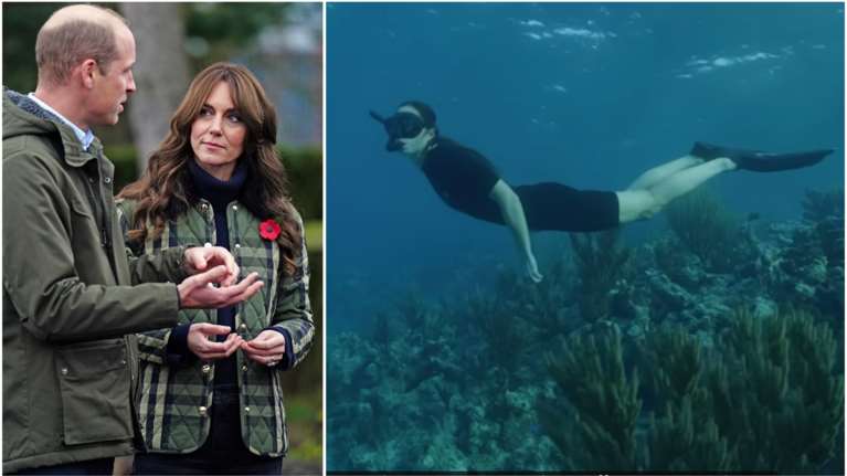 Για κατάδυση στις Μπαχάμες ο πρίγκιπας Γουίλιαμ και η Κέιτ Μίντλετον: Οι στολές και το μακροβούτι της Κέιτ