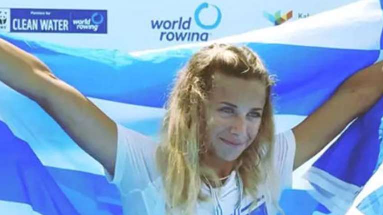 Κωπηλασία: Παγκόσμια πρωταθλήτρια η Αναστασιάδου - Κατέκτησε το χρυσό [βίντεο]