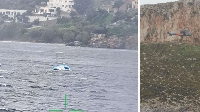 Ναυάγιο με μετανάστες στη Λέρο: Τέσσερα μικρά παιδιά κατέληξαν - Νεκρή ανασύρθηκε μια νεαρή γυναίκα