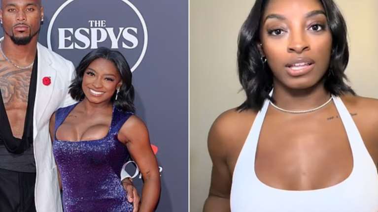 "Πονάει πολύ, δεν μπορούσα να κουνηθώ": Η Ολυμπιονίκης Σιμόν Μπάιλς αποκαλύπτει πώς ένιωσε μετά την πλαστική στήθους