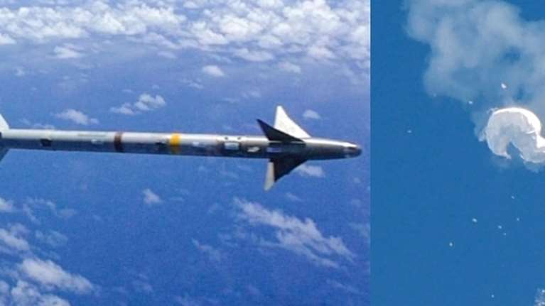 ΗΠΑ: Αυτοί είναι οι πύραυλοι αέρος - αέρος που κατέρριψαν τα ύποπτα μπαλόνια - Κοστίζουν 439.000 δολάρια ο ένας