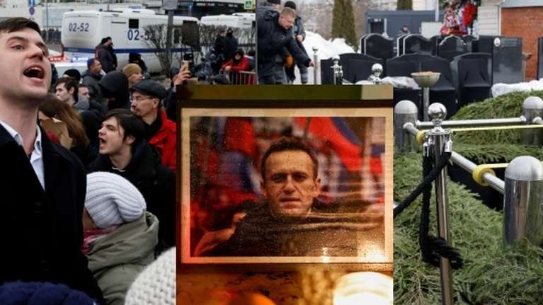 &quot;Σπασίμπα, Αλεξέι&quot;: Το τελευταίο μήνυμα του Ναβάλνι στον Πούτιν - Κηδεύτηκε με το &quot;My way&quot; του Σινάτρα