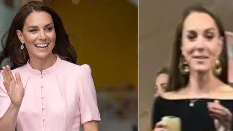 Η Κέιτ και η &quot;άλλη&quot;: Με ίσια μαλλιά, skinny jeans και sneakers σε βραδινή έξοδο - Οι βασιλικοί κανόνες που καταπάτησε